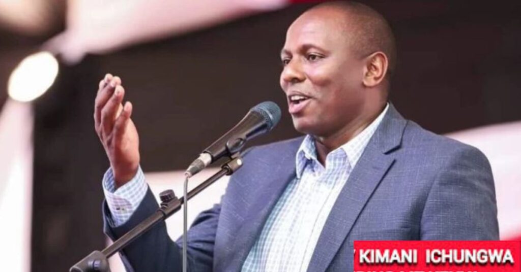 Kimani Ichung'wah Hints Parliament Won't Impeach CS Justin Muturi: "Not Worth Our Time"