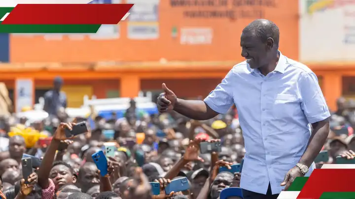 President William Ruto’s Heroic Welcome in Kondele Sparks Joy Among Kisumu Residents