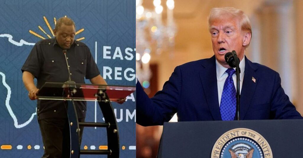 Uhuru’s Shocking Support for Trump’s Aid Suspension Divides Kenyans