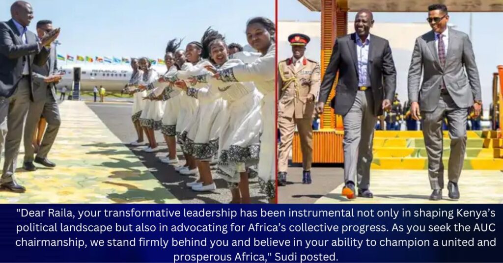 Hundreds of Kenyans Travel to Ethiopia to Back Raila’s AU Bid