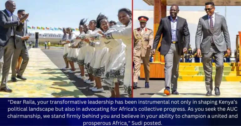 Hundreds of Kenyans Travel to Ethiopia to Back Raila’s AU Bid