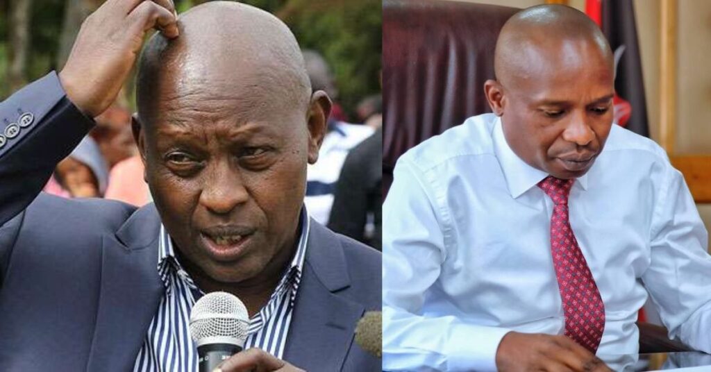 Mutahi Kahiga Slams Kindiki for Visiting Nyeri Without Notifying Him: "Offices Must Respect Each Other"