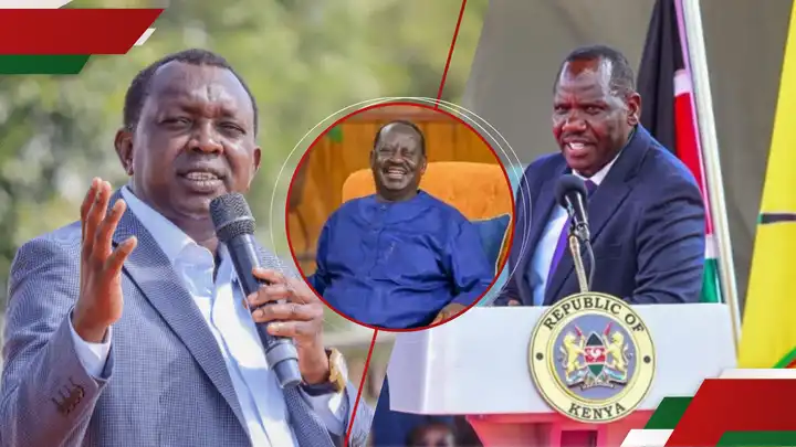 Sudi, Governor Bii Shower Raila with Praises, Pray for His Victory in AUC Race: "Kiongozi Shupavu"
