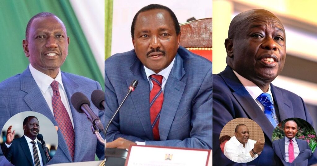 Big 2027 Kenya Election Showdown: Ruto, Raila vs Gachagua and Kalonzo Political Battlefield