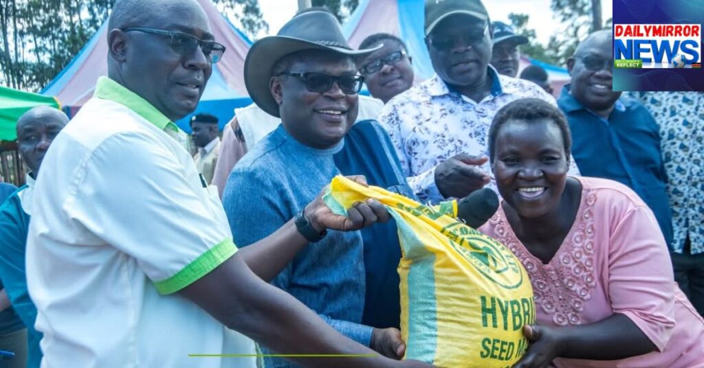 Bungoma Governor Kenneth Lusaka Distributes Free Farm Inputs to 22,500 Vulnerable Farmers
