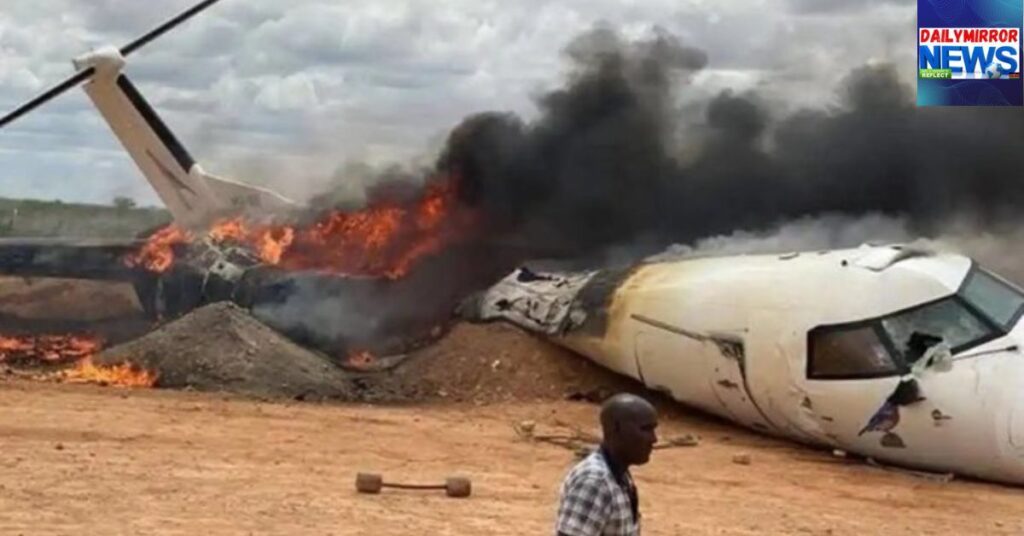 Kenyan-Registered Aircraft Crashes in Somalia, Killing All Five on Board