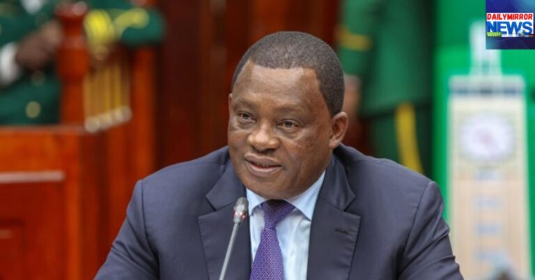 Justin Muturi's Easter Poster Sparks Mourning Instead of Celebration