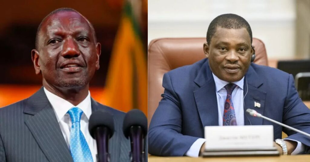 William Ruto Fires Back at Justin Muturi, Slams His Tenure as AG: "Incompetent"