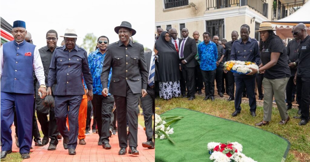 Ruto Donates KSh 20M to Ramba Boys in Honour of Raila's Late Bodyguard George Oduor