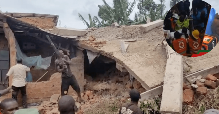 Buried Alive: Man Survives 6 Hours in Kisii Building Rubble