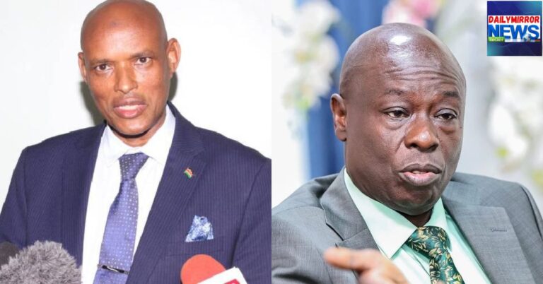 DCI Chief Mohamed Amin Warns Gachagua Over Assassination Claims: “This Is Not a Stage for Dramas” DCI Director Mohammed Amin.DCI Chief to Gachagua: “Stop Playing with Security Matters”
