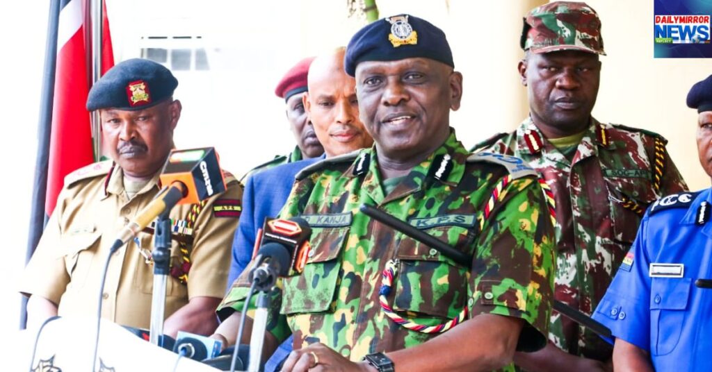 Lobby Group Drags IG Kanja to Court Over KSh60 Billion Police Payroll Control