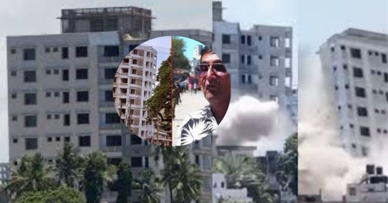 Mombasa Tycoon Loses KSh 350M in Seconds as KDF Flattens Building