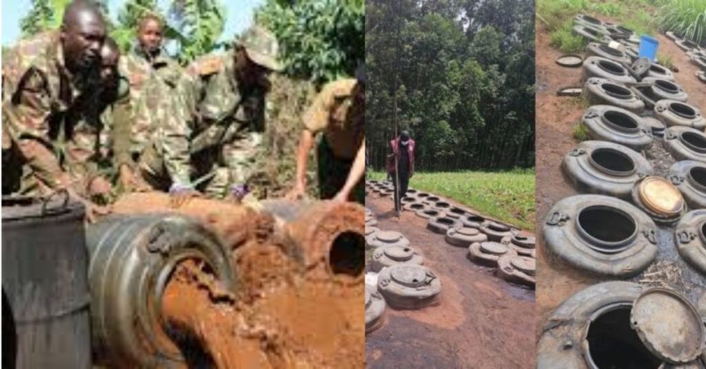 Kisii: Five Arrested in NACADA-Led Raid That Exposed Major Illicit Brew Syndicate