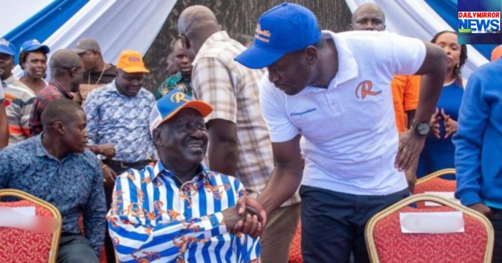 Raila Odinga Fiercely Defends Edwin Sifuna: “Let Him Speak, That’s Democracy!”