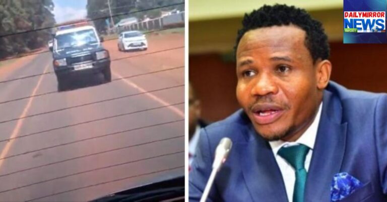 MP Peter Salasya Chased by Police in Nandi, Blasts Ruto’s Ally Farouk Kibet