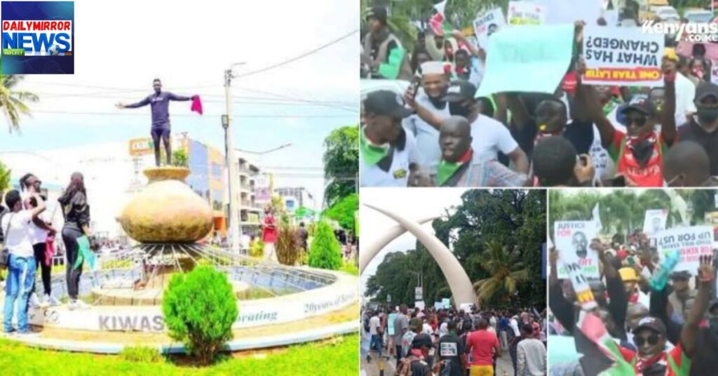 Gen Z Protests: Calm in Kisumu as Demos Erupt in Nairobi, Kisii, and Mombasa