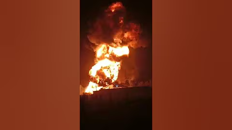 Several Fuel Tankers Explode on Nakuru–Nairobi Highway, Motorists Left Stranded