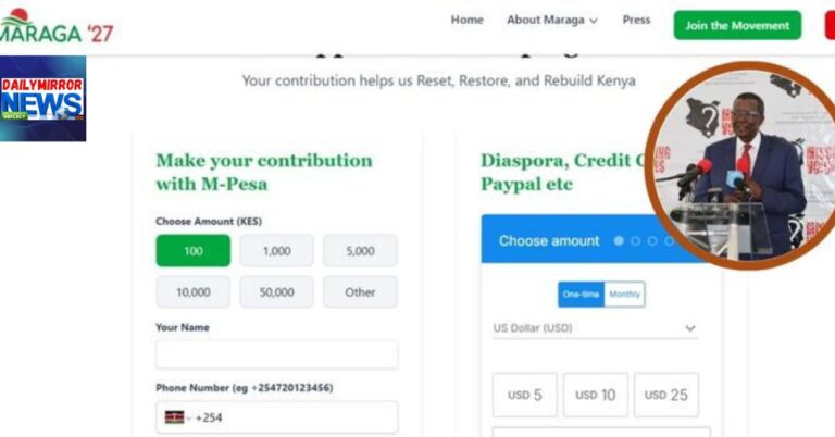 Cherargei Fires at Maraga: “Presidency Needs KSh7B, Not Hope