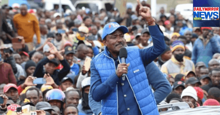 Kalonzo Honors Gen Z Protesters with Bold Party Rebrand