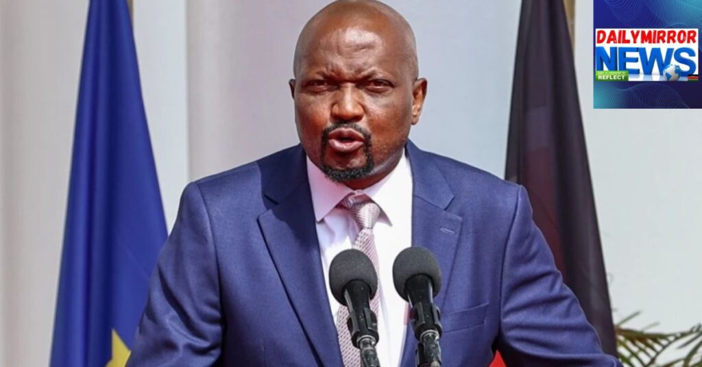 Moses Kuria Resigns From President's Senior Advisor Role After 10 Months: "Proud Of My Work"