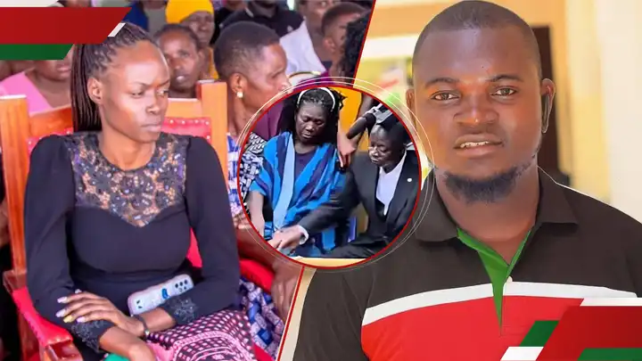 Drama at Blogger Albert Ojwang’s Burial as Widow Refuses to Throw Soil Into Grave