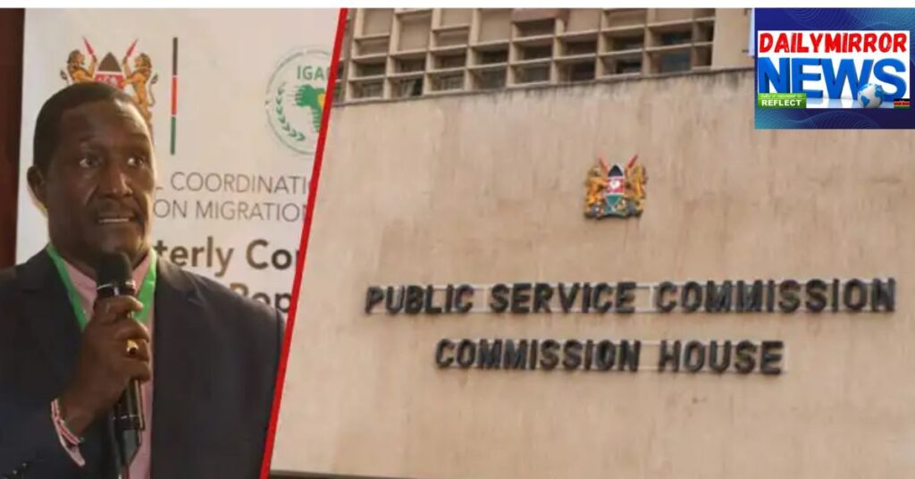 John Burugu: Document Leaks Showing PSC Recommended State Officer Accused of Holding 2 Gvt Jobs