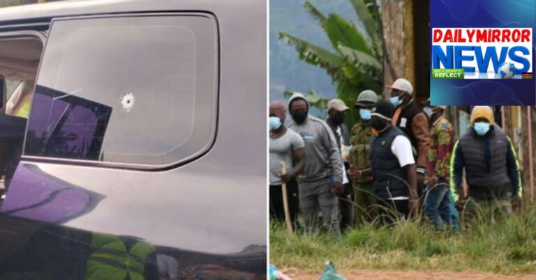 Teargas and Bullets Rain on Gachagua Allies During Murang’a Church Visit