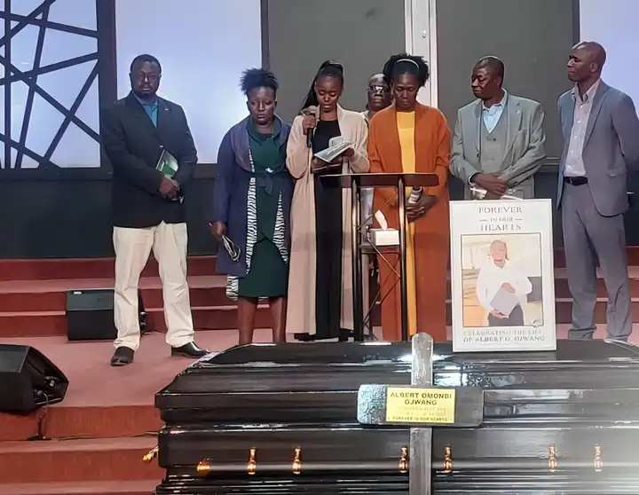 Drama at Blogger Albert Ojwang’s Burial as Widow Refuses to Throw Soil Into Grave