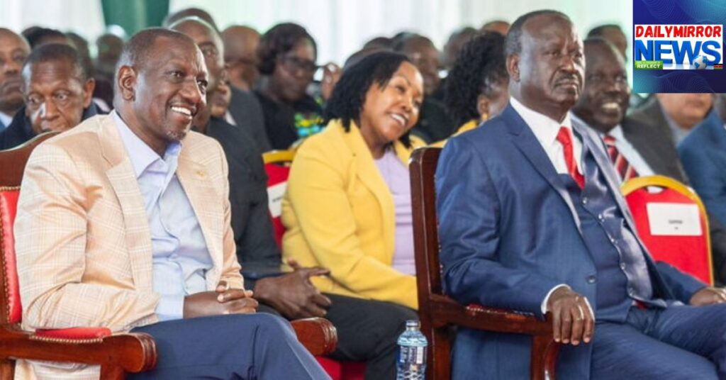 MPs Clash With Ruto, Raila During First Joint Meet