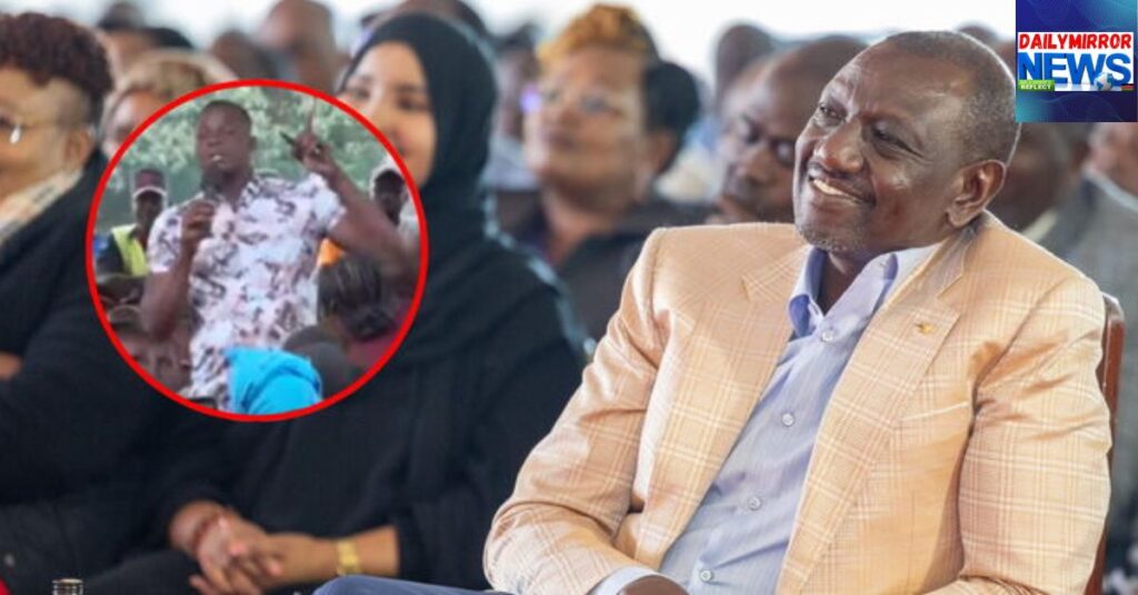 Jevin Oyoo Shares Details of Conversation With Ruto After Viral Kakamega Incident