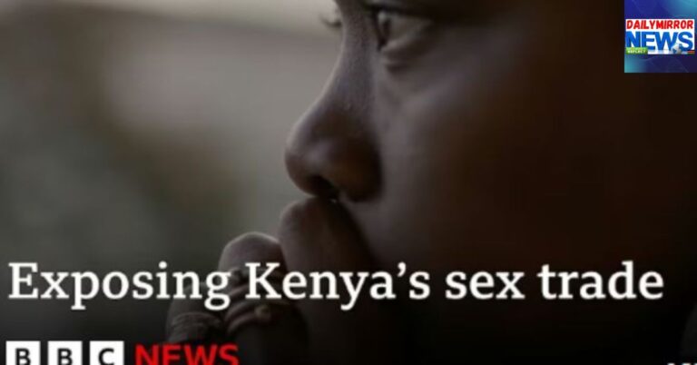 The thumbnail of the BBC Africa Eye documentary on child sex trafficking in Kenya known as MADAMS: Exposing Kenya's Child Sex Trade