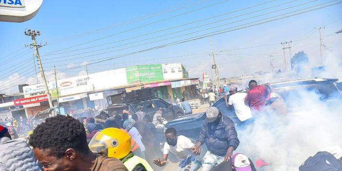 Gachagua Allies' Gilgil Rally Thrown Into Chaos as Police Fire Teargas, One Injured