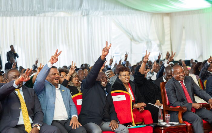 MPs Clash With Ruto, Raila During First Joint Meet