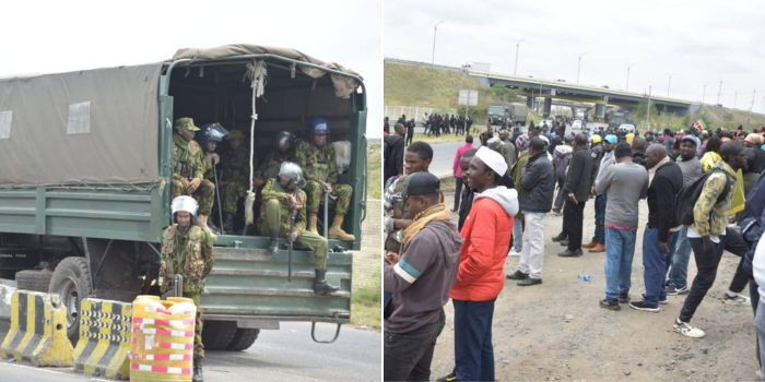 Gachagua's Convoy Temporarily Halted by Stone-Throwing Youths on Mombasa Road