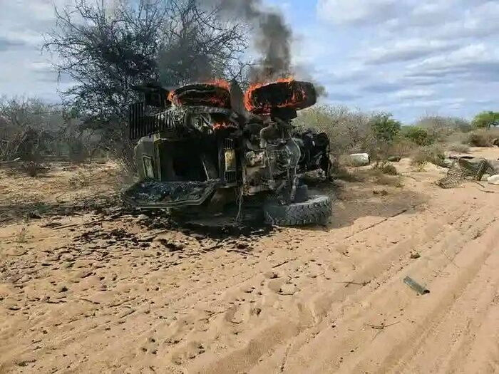 Eight Border Patrol Officers Injured in Devastating IED Blast in Garissa’s Fafi Sub-County