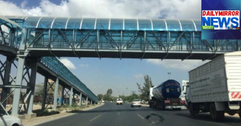 KeNHA Clears Footbridges Nationwide, Hawkers and Street Families Evicted