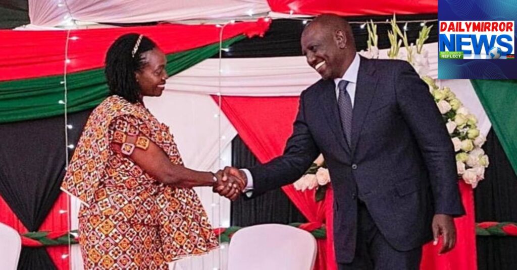 Martha Karua Dismisses Claims of Political Alliance With Ruto