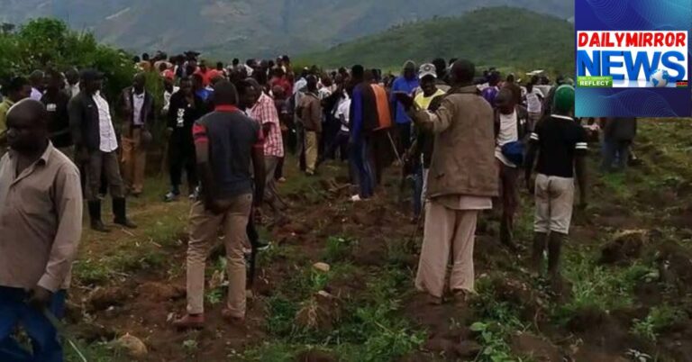 Scenes in Tindiret, Nandi County after youth stormed the contentious Kimwani land on Monday, September 29, 2025