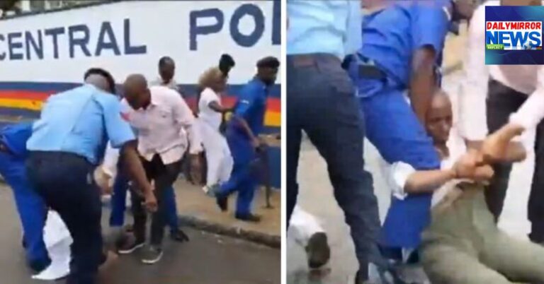 Shanzu MCA getting arrested in Makadara, Mombasa County on Monday, September 8, 2025.