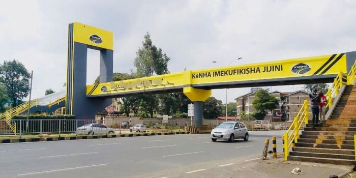 KeNHA Launches Nationwide Crackdown on Hawkers, Street Families Blocking Footbridges and Underpasses