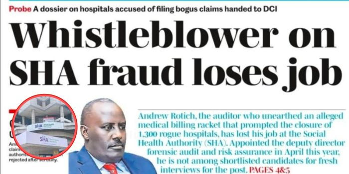 Dennis Itumbi Slams Daily Nation Over SHA Whistleblower Report: “A Factory of Lies!”