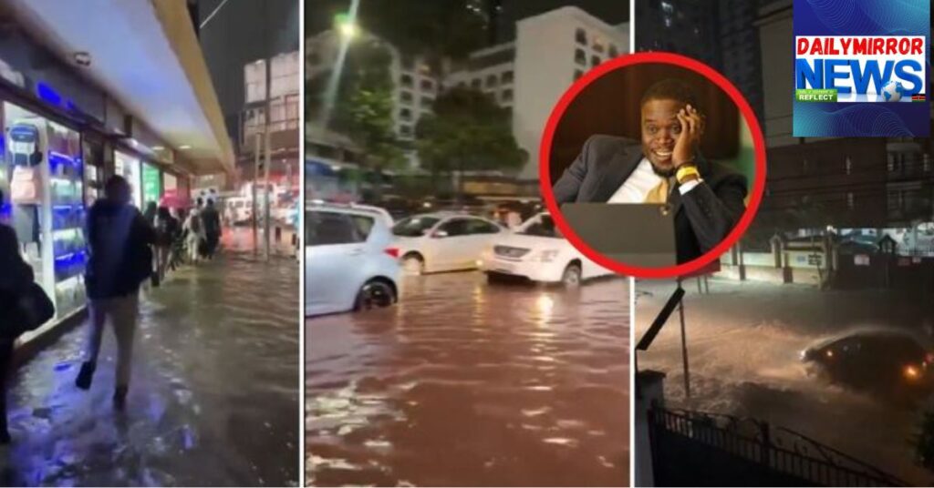 Sakaja Under Fire as Night Floods Paralyze Nairobi, Residents Demand Urgent Action