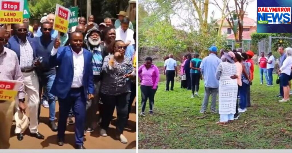 “This Is Unacceptable!”—Runda Residents Protest Alleged Land Grab Backed by NEMA