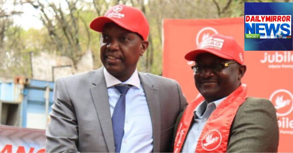 Jacob Mbao Turns to UDA After Jubilee Denies Him Mbeere North Ticket, Sparks Political Storm