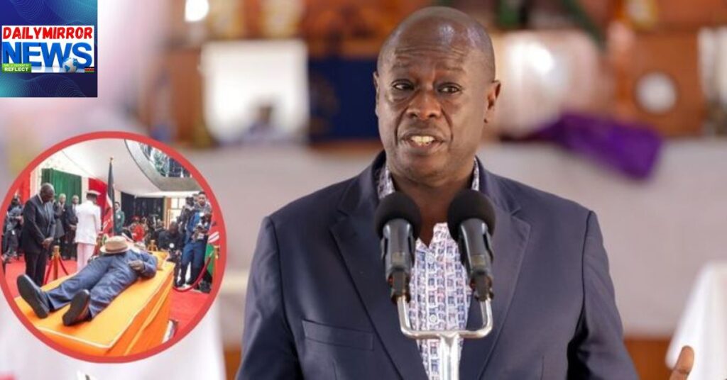 Senator Karungo wa Thangwa Breaks Silence on Gachagua’s Absence from Raila Odinga’s State Farewell