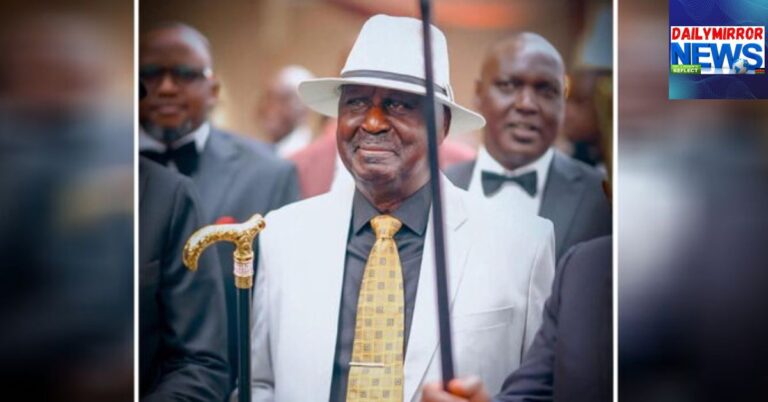 Politicians Share Cryptic Messages After Reports of Raila’s Death in India Image of ODM Party Leader Raila Odinga at a past function