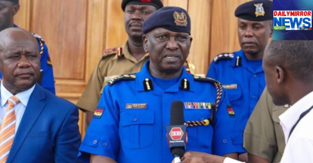 IG Kanja Warns Equipment Shortage Could Force Use of Live Ammunition During Protests