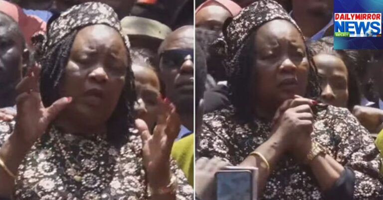 Mama Ida Odinga at her Karen Home on Wednesday, October 15