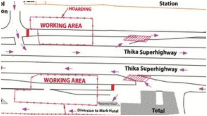 KeNHA Announces 2-Month Partial Closure of Thika Road at Kihunguro, Sparks Mixed Reactions